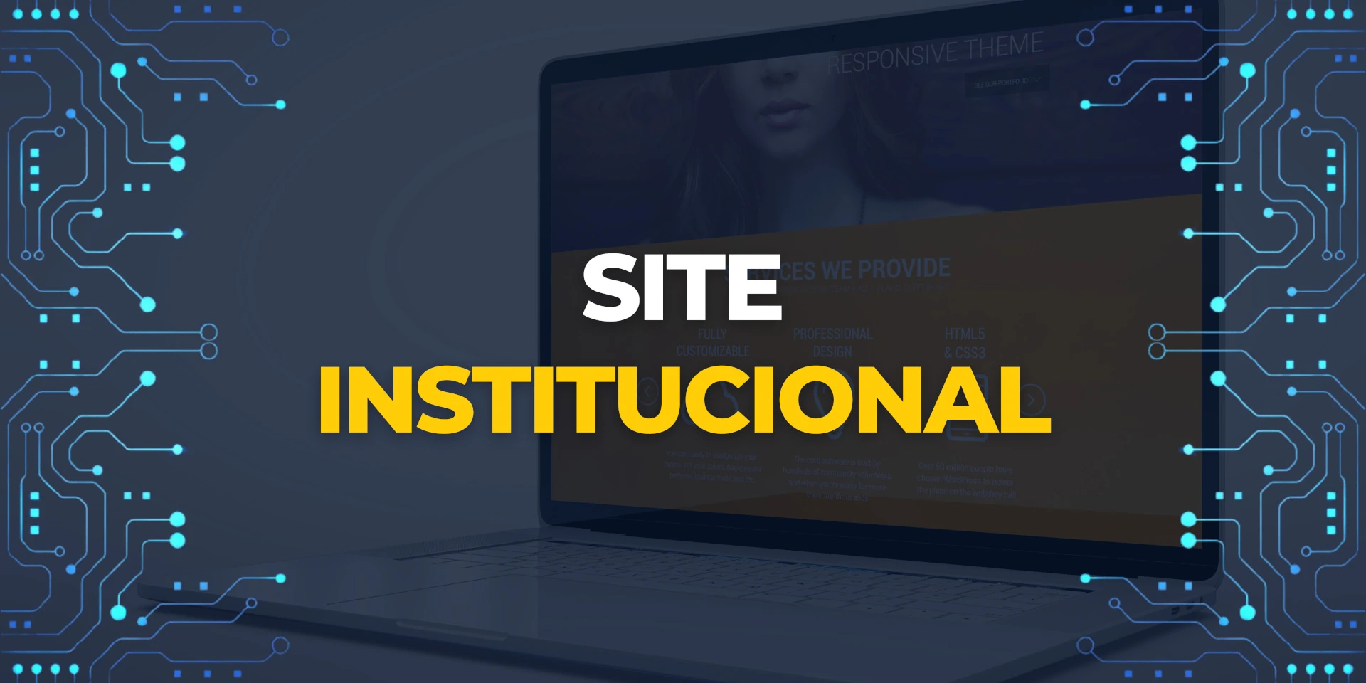 Site institucional - Alenilson Souza
